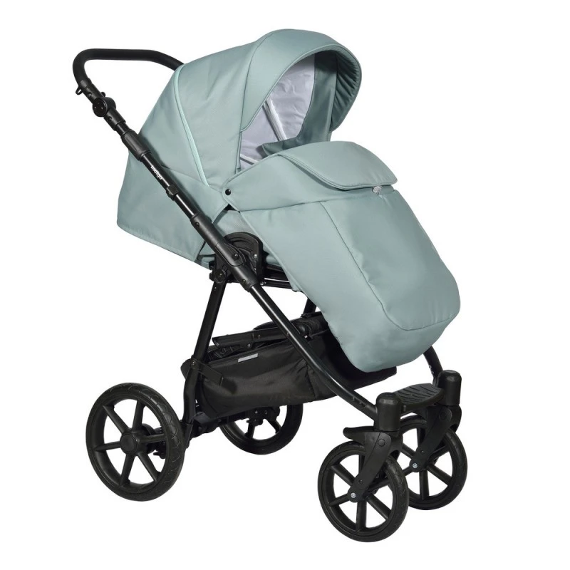 Бебешка количка Baby Giggle, Broco, 2в1, 05 Светлозелен